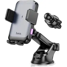Тримач Hoco Climber smart wireless charging Car holder HW9 15W