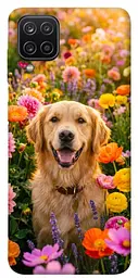 TPU чохол Demsky Flowery labrador для Samsung Galaxy A12
