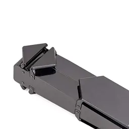 Регульована шльопалка LOCKINK Adjustable Slapper for Impact Play, чорна, натуральна шкіра - мініатюра 2