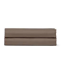 Дитяче простирадло Cosas Mousse CS1 сатин 110х160 коричневе (09Satin_Mousse_110x160)