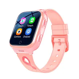 Наручний смарт-годинник дитячі K9 з функцією телефону 4G і GPS / WiFi Pink (16416)
