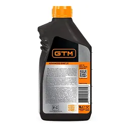 Мастило для 2-х тактного двигуна 1.0 л GTM Advanced Synt 2T - мініатюра 2
