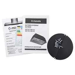 Витяжка повновбудована MINOLA HBI 7612 WH 1000 LED - мініатюра 10