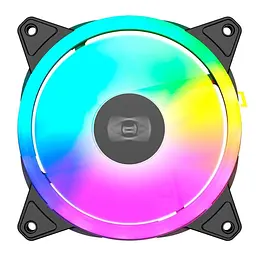 Комплект вентиляторів PcCooler F3 T120 ARGB BK 3-Pack (F3 T120 ARGB 3 in 1 Black) - мініатюра 2