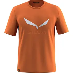Футболка Salewa Solidlogo Dri-Release S Помаранчевий