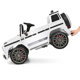 Дитячий електромобіль-джип Bambi M 4179EBLR-1 - мініатюра 3