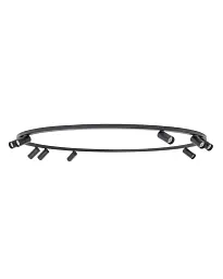 Люстра Nowodvorski 11950 Fourty Round GU10 R35 9x10W IP20 чорна - мініатюра 3