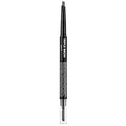 Кремовий олівець для брів Flormar Triple Brow Pencil 004 (Ash) 0.75 г - мініатюра 2