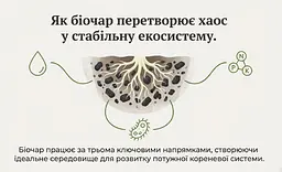 Біочар IDEALE для кімнатних рослин та розсади 1,5 л - мініатюра 11