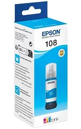 Чорнило 108, Cyan, для L8050/L18050, 70 мл (C13T09C24A) Epson teh0027551