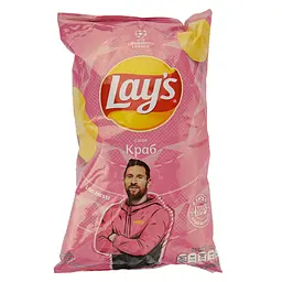 Чипсы Lay's со вкусом краба 120 г (920457)