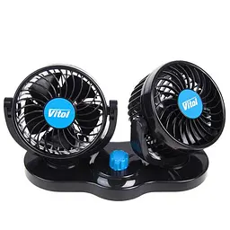 Вентилятор HX-T303-1 4" 12V 6.5W подвійний дві швидкості