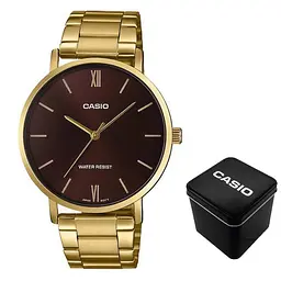 Чоловічий годинник Casio MTP-VT01G-5B Золотистий ( AT1141-0329 )