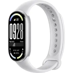 Фітнес браслет Xiaomi Smart Band 10 BHR07PSGL Срібний (1146725) - мініатюра 1