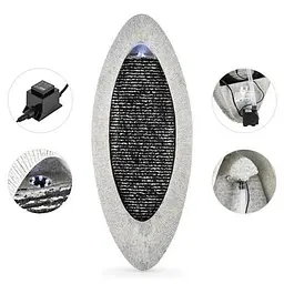 Фонтан настінний Blumfeldt Gavarnie LED (10030994) - мініатюра 4