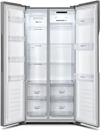 Холодильник SBS Gorenje NRS8182KX 2 двері 364 л 164 л A++ NF Інвертор Дисплей Сірий (NRS8182KX) - мініатюра 2
