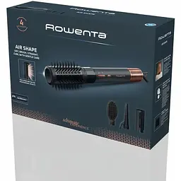 Фен-щітка Rowenta Air Shape 1300 Вт чорно-золота (UB9820E0) - мініатюра 5