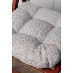 Подушка на стілець Прованс LUIS 40 x 40 см сіра (45298) - мініатюра 3
