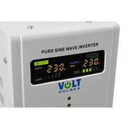 ДБЖ Перетворювач напруги Volt Polska SINUS PRO 1000 E 12/230 В (700/1000 Вт) - мініатюра 4