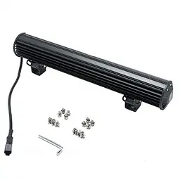 Світлодіодна балка фара LED / 500x100x65 mm / 126W / 3W x 42 / 10-30V / Ближнє та Далеке світло / 1 шт. (D-126W) - мініатюра 2