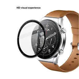 Захисна плівка з рамкою VSKEY для смартгодинника Xiaomi Watch S1 1 шт. - мініатюра 2