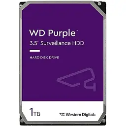 Накопичувач HDD WD SATA 1.0TB Purple 5400rpm 64MB (11PURZ)