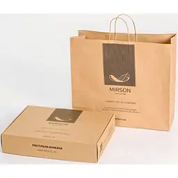 Постільна білизна MirSon Бязь Ranforce Elite 17-0001 Ramiro 143х210х2 (2200004684352) - мініатюра 2