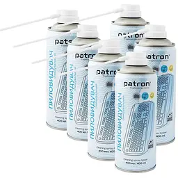 Стиснене повітря для чистки spray duster 400ml*6 Patron (CS-PN-F3-020-5)