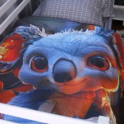 Комплект постільної білизни MirSon Kids Time 17-0713 Fluffy Koala Ranforce Elite 143 x 210 см (2200010620498) - мініатюра 5
