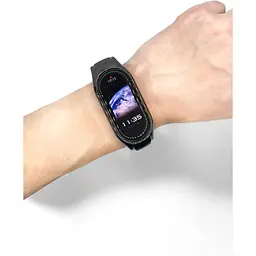 Ремінець BeCover Metal для Xiaomi Mi Smart Band 9 Black (711978) - мініатюра 5