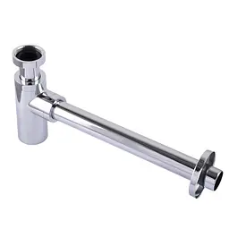Сифон для раковини циліндричний Globus Lux GSB-32-125-00 1 1/4 ″, хром, латунь - мініатюра 5
