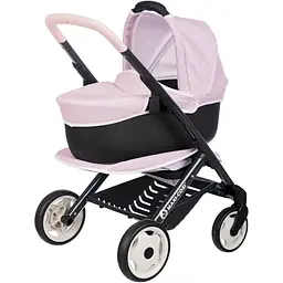 Коляска для ляльки Smoby Toys Maxi-Cosi 3 в 1 зі знімною люлькою 55x39x64 см рожева перлина (7600253121)