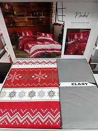 Постільна білизна New Year's Ранфорс Clasy pbe0052063 - мініатюра 2