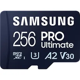 Карта пам'яті Samsung microSDXC PRO Ultimate 256GB Class 10 UHS-I U3 V30 A2 + USB Reader MB-MY256SB/WW [145488] - мініатюра 2