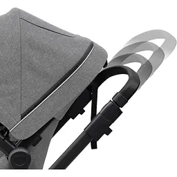 Дитяча коляска Thule Sleek Black/Grey Melange (TH 11000021) - мініатюра 8