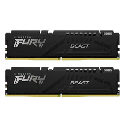 Оперативна пам'ять Kingston Fury 64GB (2x32GB) DDR5 5600MHz Beast Black (KF556C40BBK2-64)