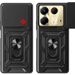 Чохол до мобільного телефона BeCover Military Infinix Note 40 (X6853) Black (712159) - мініатюра 2