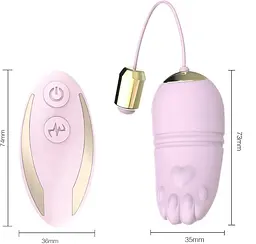 Віброяйце B - Series Joy Kitty, 7.3 см (світло-рожевий) - мініатюра 6
