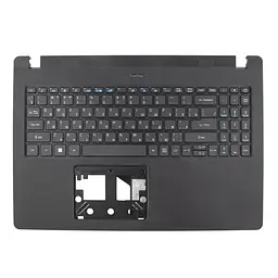 Верхня кришка для Acer TravelMate TMP215-53 TMP215-53G, UA, (Чорний, топкейс+клавіатура, Оригінал)