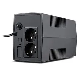 Пристрій безперебійного живлення Vinga LED 800VA plastic case (VPE-800P) - мініатюра 3