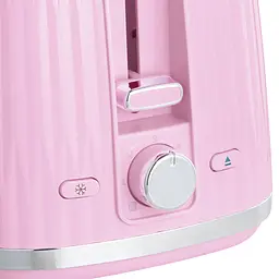 Тостер Russell Hobbs Eden 800 Вт пластик підігрів розморожування малиновий - мініатюра 3