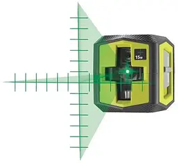 Нівелір лазерний RBCLLG2 до 15м ±0.5мм Ryobi hoz0013990