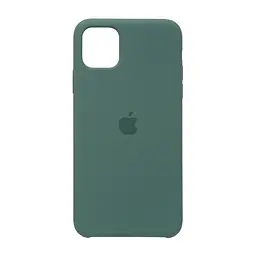 Силиконовый противоударный чехол-накладка для Apple iPhone 11 Pro, панель с защитой всего корпуса, софт-тач, pine green, ArmorStandart (ARM56926)