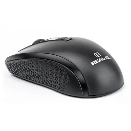 Мишка REAL-EL RM-308 Wireless Black (EL123200033) - миниатюра 6