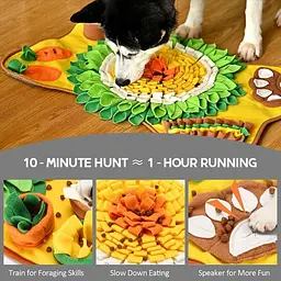 Килимок для нюхання для собак Derby Pet Shuffle Mat yellow - мініатюра 3