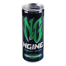Енергетичний напій 4move NGINE Zero Sugar Мохіто 250 мл - мініатюра 2