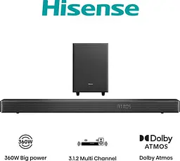 Саундбар Hisense AX3120G (7163647) - мініатюра 3