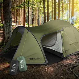Намет туристичний Mountain Goat Prime Trio 3-місний Olive (P-5905973406574) - мініатюра 2