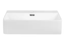 Комплект Qtap Nando LT: Раковина підвісна прямокутна 500х420х130 мм White + Донний клапан PU02O (QT12112173SWN47323) - мініатюра 3