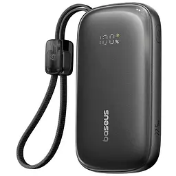 Павербанк Baseus EnerFill Qpow 3 Ultra Black 10 000 mAh / 22.5 Вт (E0027L00)